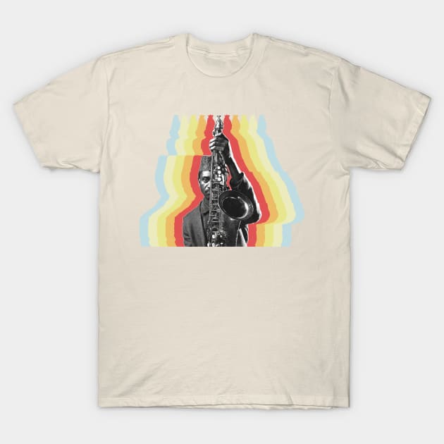 Pharoah Sanders -- Original Psychedelic Design T-Shirt by DankFutura